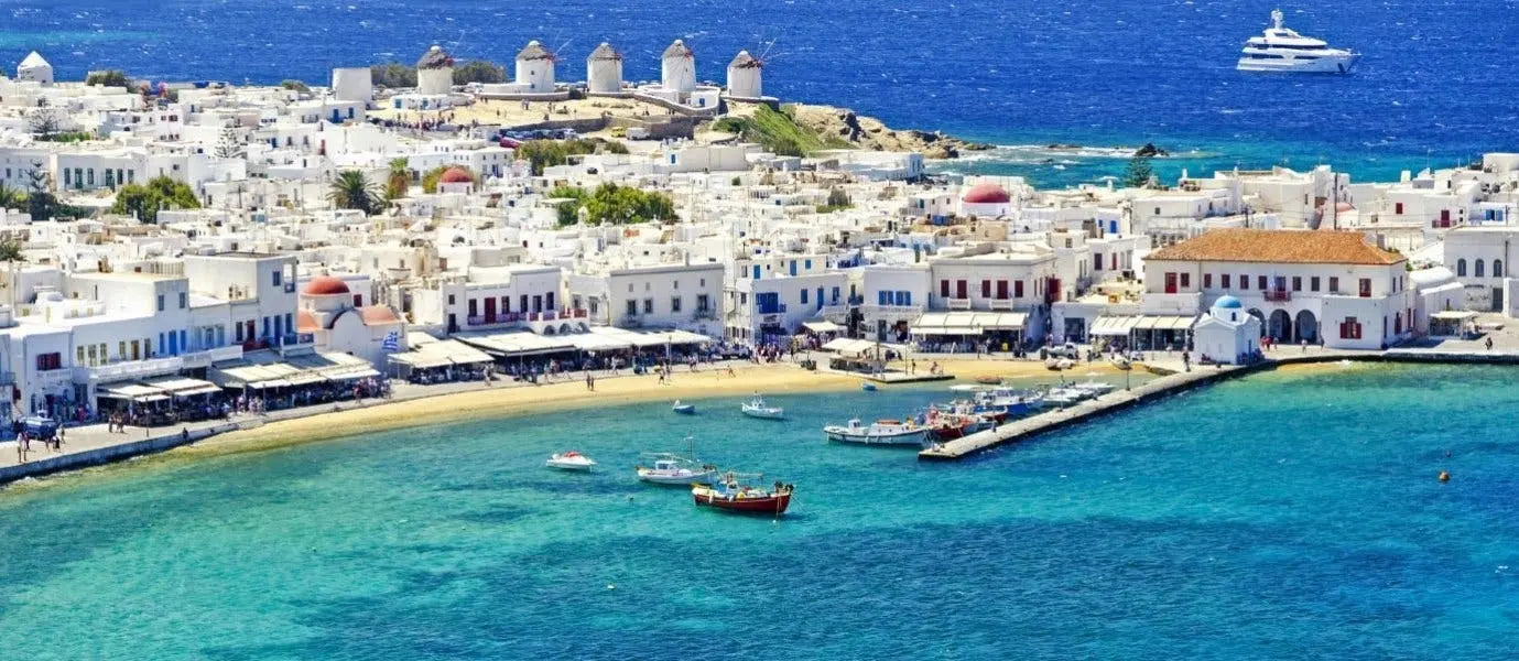 Meet Greece:  Ancient Ruins, Mykonos & Santorini