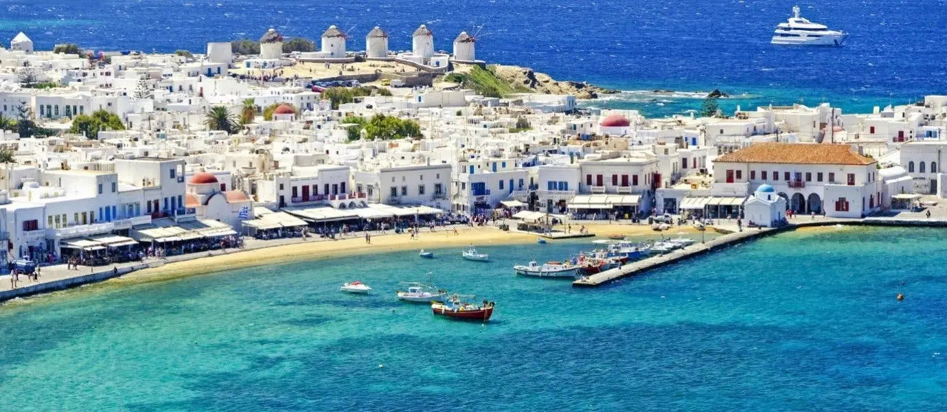 Meet Greece:  Ancient Ruins, Mykonos & Santorini